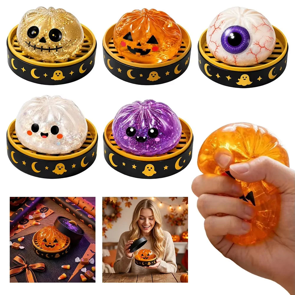 Halloween Squishy Surprise Toy- Slow Rising Stress Relief Fidget Toy